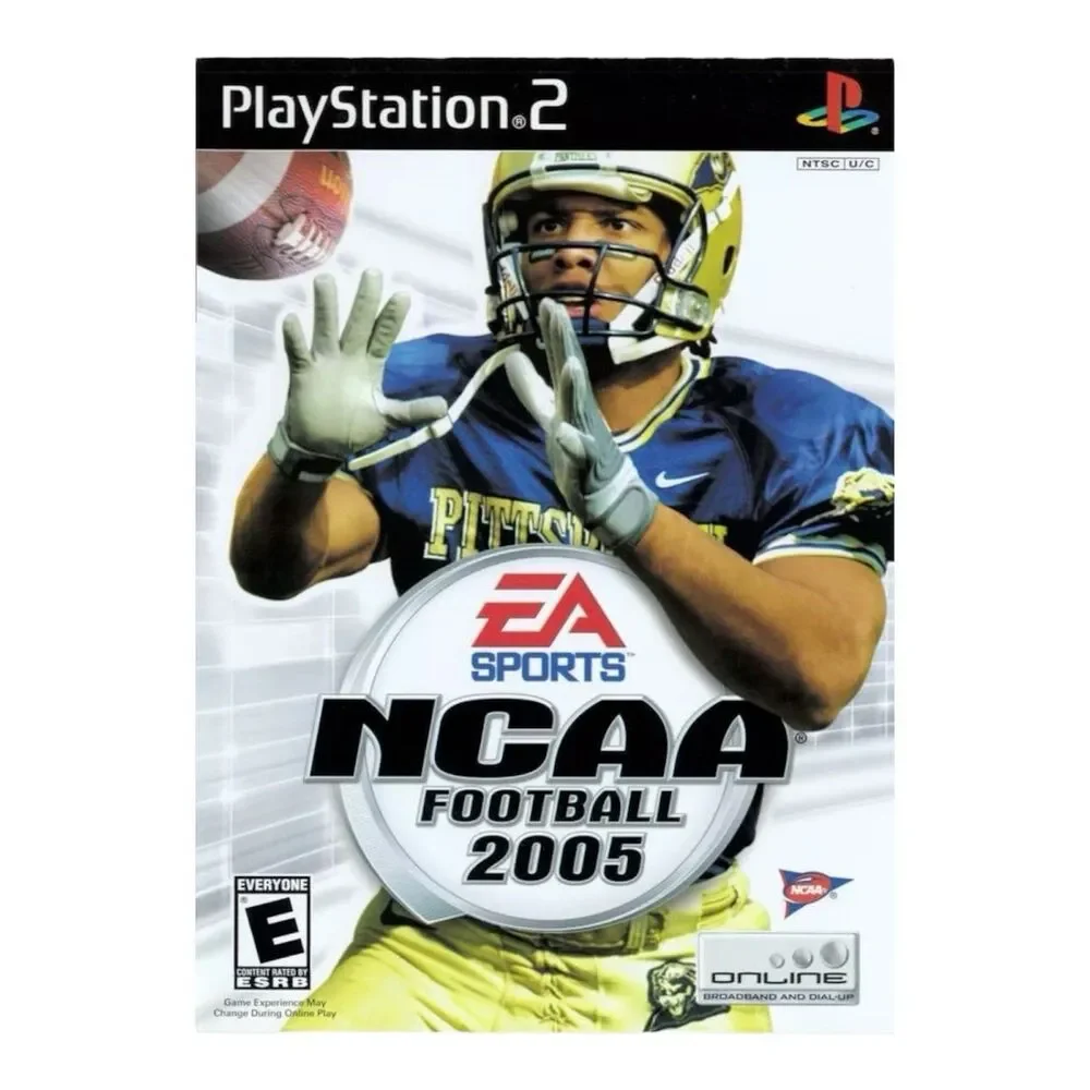 NCAA Football 2005 For Playstation 2 With Case and Manual PS2